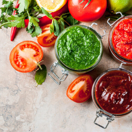 Pasta & Sauce/Chatni